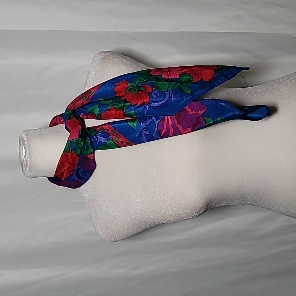 ♥️SCARF  rectangular  floral print